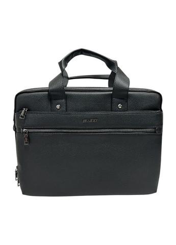 Мужская сумка для ноутбука и документов из эко-кожи BILSIDO 9002-6 черная 39х29х8 No Brand (371682586)