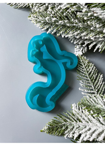 Молд Русалка форма для новорічних іграшок на ялинку силіконова форма для епоксидної смоли No Brand (370566545)