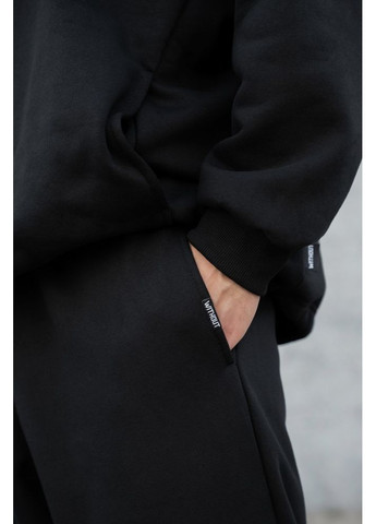 Теплі спортивні штани джогери на флісі Rage Black Without (363044263)