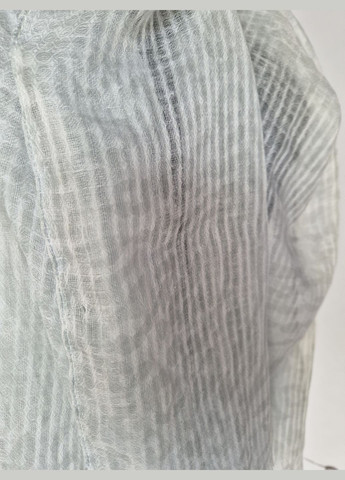 Шарф-палантин женский в белую полоску весна-осень 190х54 см No Brand (330642255)