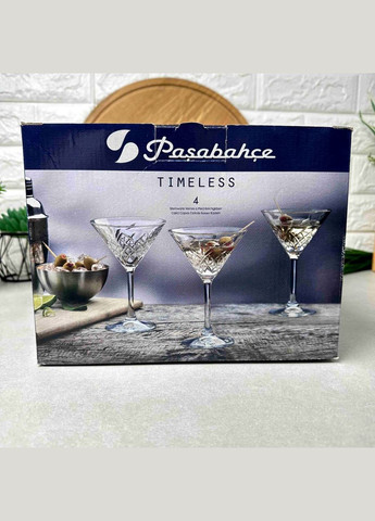Набір келихів для мартіні 4 шт Timeless 230мл Pasabahce (303138211)