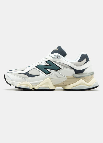 Кроссовки женские и мужские New Balance 9060 White | Нью Беланс 9060 белые No Brand белые демисезоны (315683587)