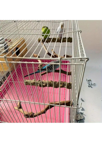 Жердинки для попугаев из дерева, виноградной лозы на винте 5 шт, аксессуары для попугаев No Brand (370290453)