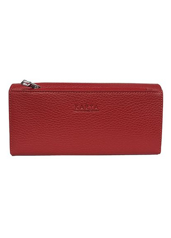 Кошелек женский кожаный красный 1101-46 Karya (336377802)