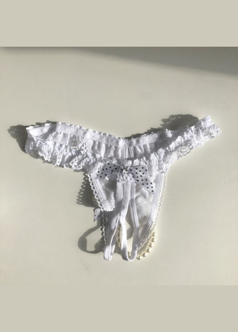 Трусики с нитью из жемчужин OneSize (8-26) No Brand (312005214)