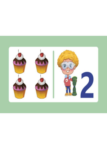 Учебное домино. Цифра ДЗМ008 No Brand (359372045)