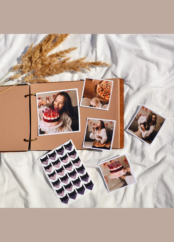 Крафтбук "Гори" зі світлою обкладинкою та чорними сторінками Your Magnets (336954824)