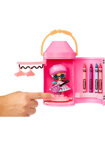 Игровой набор с куклой Lol Surprise! серии Crayola Цветущая-точка кукла лол color me studio 505273 L.O.L. Surprise! (323480653)