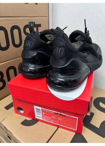 Черные летние кроссовки nike air max 270 full black premium найк аир макс 270 No Brand