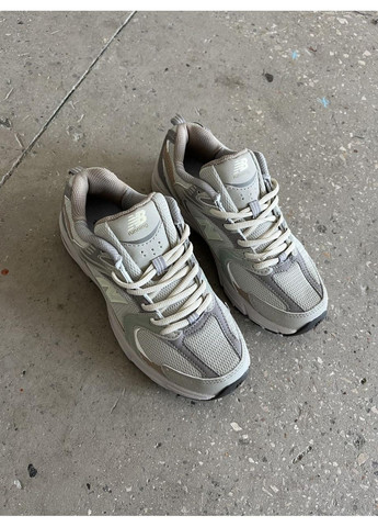 КРОССОВКИ ЖЕНСКИЕ NEW BALANCE 530 BEIGE BROWN OLIVE НЬЮ БЕЛАНС 530 No Brand бежевые демисезоны (368868432)