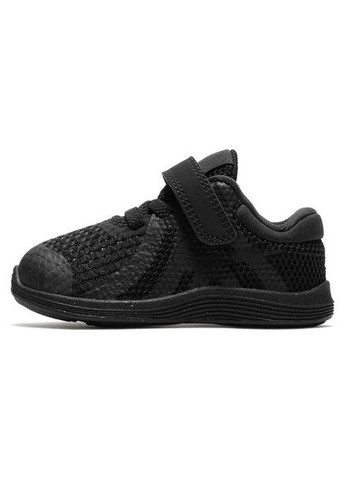 Чорні всесезон кросівки kids revolution 4 black/black р.7/23.5/15см Nike