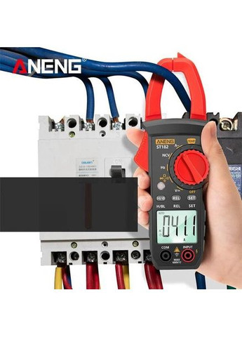 Мультиметр цифровой ST182 с токовыми клещами 4000 отсчетов (R051504) Aneng (351587530)