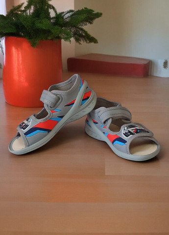 Дитячі текстильні босоніжки відкриті тапочки капчики для хлопчика ортопедичні Адам новий BMW Waldi (299915272)