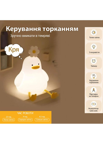Ночник светодиодный Утенок No Brand (366303950)