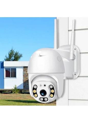 Вулична поворотна IP камера відеоспостереження WiFi N3 6913 - 2mp ICSee - камера зовнішнього спостереження для дому Digital (363832839)