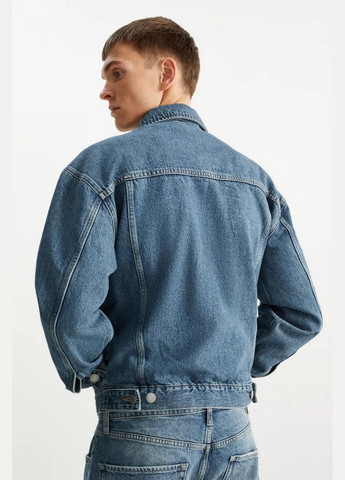 Синяя демисезонная джинсовая куртка C&A