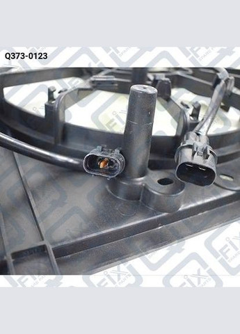 Диффузор радиатора охлаждения в сборе Q373-0123 Митсубисы Outlander III (HYBRID) 2012- OEM 1355A440 Q-FIX (360504142)