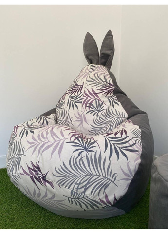 Кресло-мешок Зайка Груша, MEGA XXXL - 160х120 Оксфорд 600D.PU.WR 179 Бордовый SkyPuff (361257973)