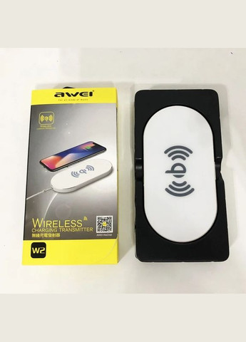 Беспроводное зарядное устройство W2 White Wireless Charge / Белый для телефона Awei (337311108)
