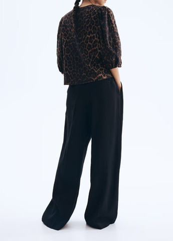 Коричнева блуза H&M