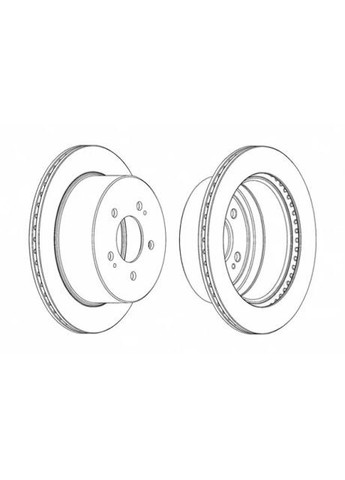 Диск гальмівний Ferodo (368534711)