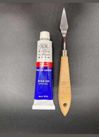 Художественная масляная краска №330 Phthalo blue, туба 45 ml Winsor & Newton (322772774)