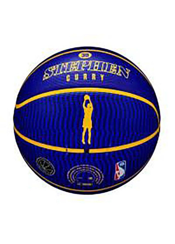 М'яч баскетбольний NBA PLAYER ICON OUTDOOR BSKT CURRY Синій 7 Wilson (333956057)