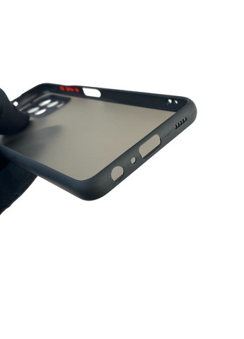 Чехол для телефона Galaxy A22 4G (SM-A225F) с высокими бортами с защитой камеры на самсунг а22 черный Samsung (366229926)