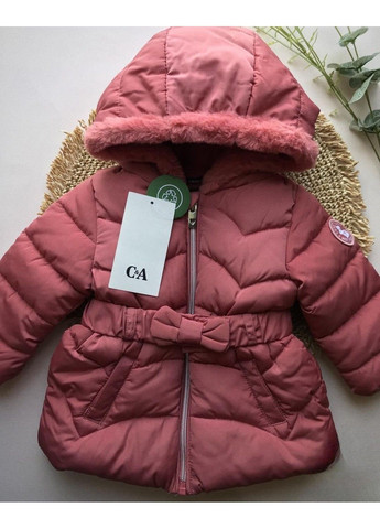 Малинова демісезонна куртка C&A