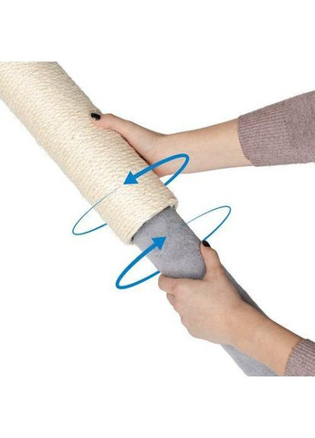 Царапка "Лофт" серая 10х10х70-80 см (*) Природа (322592240)