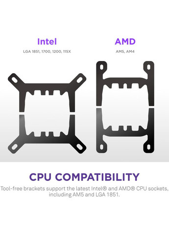 Система водяного охлаждения Kraken Plus AIO Fans Black (RL-KN360-B2) NZXT (341485404)