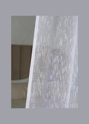 Готовая белая тюль льон 600Х270 NOW BRAND (346058072)