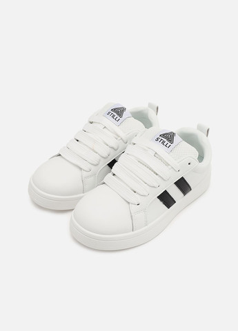 Белые кеды на плоской подошве женские цвет белый cb-00273244 Stilli