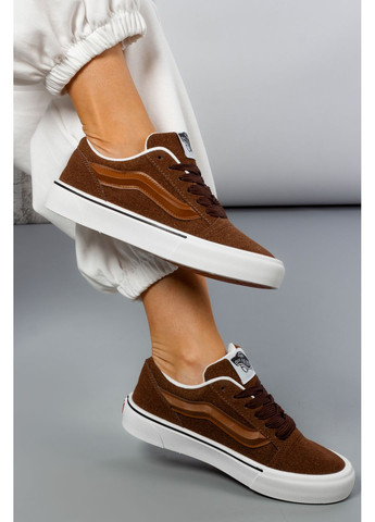 Коричневі кеди жіночі 860-6 коричневі 346436 Fashion