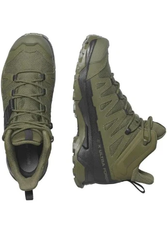Ботинки X ULTRA Forces MID Черный-Оливка Salomon (315913187)
