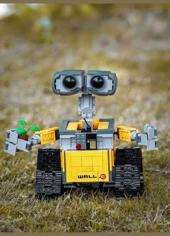 Конструктор Валли 687 деталей 68358, Wall-e конструктор, Конструктор робот Валли, Конструктор Wall-e Валли 33 см OnePro (333800945)
