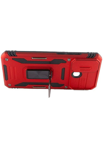 Ударостійкий чохол Camshield Army Кільце для Xiaomi Redmi 10C Червоний Epik (372499692)