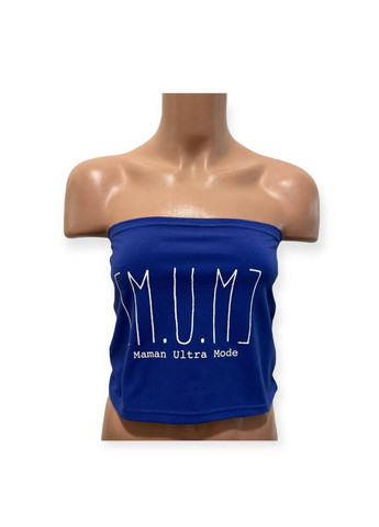 Топ Синий MATERNITE (324884319)