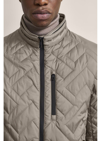 Бежевая демисезонная мужская куртка бежевый Bugatti