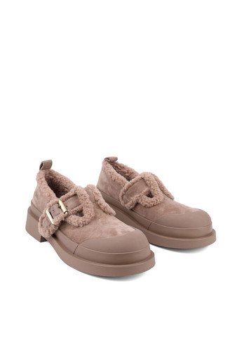 Attizzare Женские Туфли A2431-W01 Бежевый Велюр бежевый з текстиль, — зима (304203867)