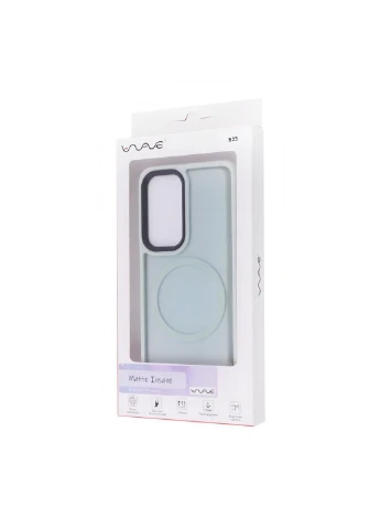 Чохол Matte Insane Case with Magnetic Ring для Samsung Galaxy S23 Mint Wave (383418392)