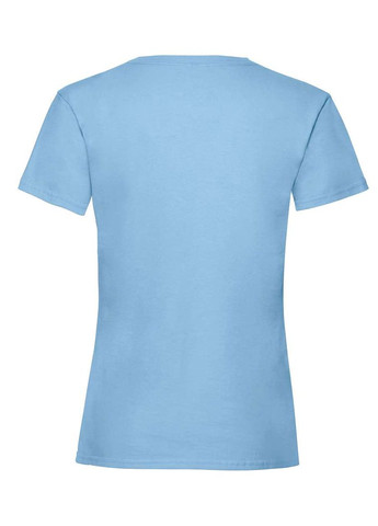 Світло-блакитна літня футболка дитяча valueweight girls (0610050yt116) Fruit of the Loom