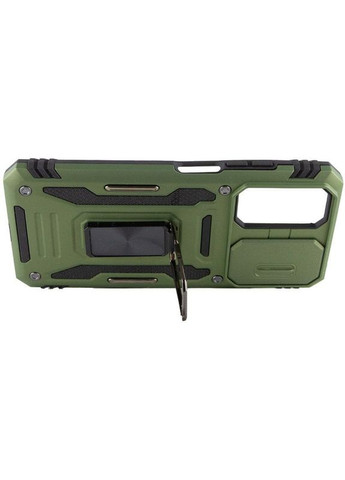 Ударостойкий чехол Camshield Army с кольцом для Xiaomi Redmi Note 11 Pro 4G/5G, 11E Pro, 12 Pro 4G Зеленый Epik (372499168)