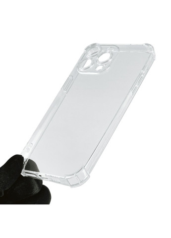 Чохол для iPhone 14 Pro Max з бронь кутами вище екрана протиударний на айфон 14 про макс прозорий Apple (366023524)