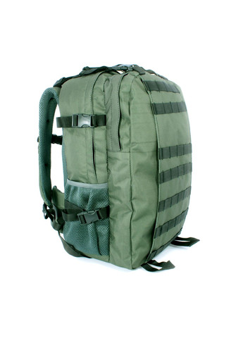 Тактический рюкзак 60001армейский 2отделение фронтальные карманы дополнительные крепления размер 50*34*27зеленый BagWay (285815039)