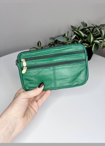 Жіночий м'який гаманець з натуральної шкіри безкаркасний Classic (315623012)