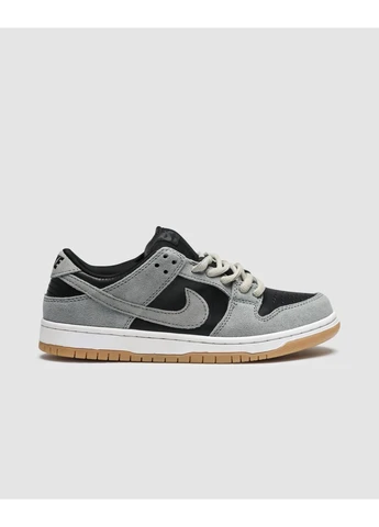 КРОСІВКИ ЖІНОЧІ NIKE SB DUNK LOW DARK GREY BLACK GUM НАЙК СБ ДАНК ЧОРНІ No Brand чорні демісезони (392008565)