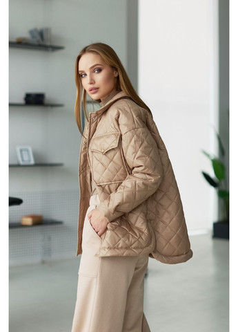 Кофейная демисезонная куртка 1983.5156 Seventeen