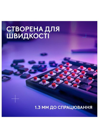 Клавіатура (920-012538) Logitech G515 TKL Lightspeed Tactile Bluetooth UA Black (358067119)