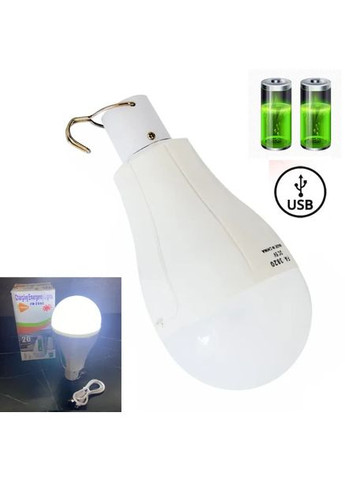 Акумуляторна світлодіодна лампа з USB зарядкою працює навіть без електромережі Po Fanu (365876987)